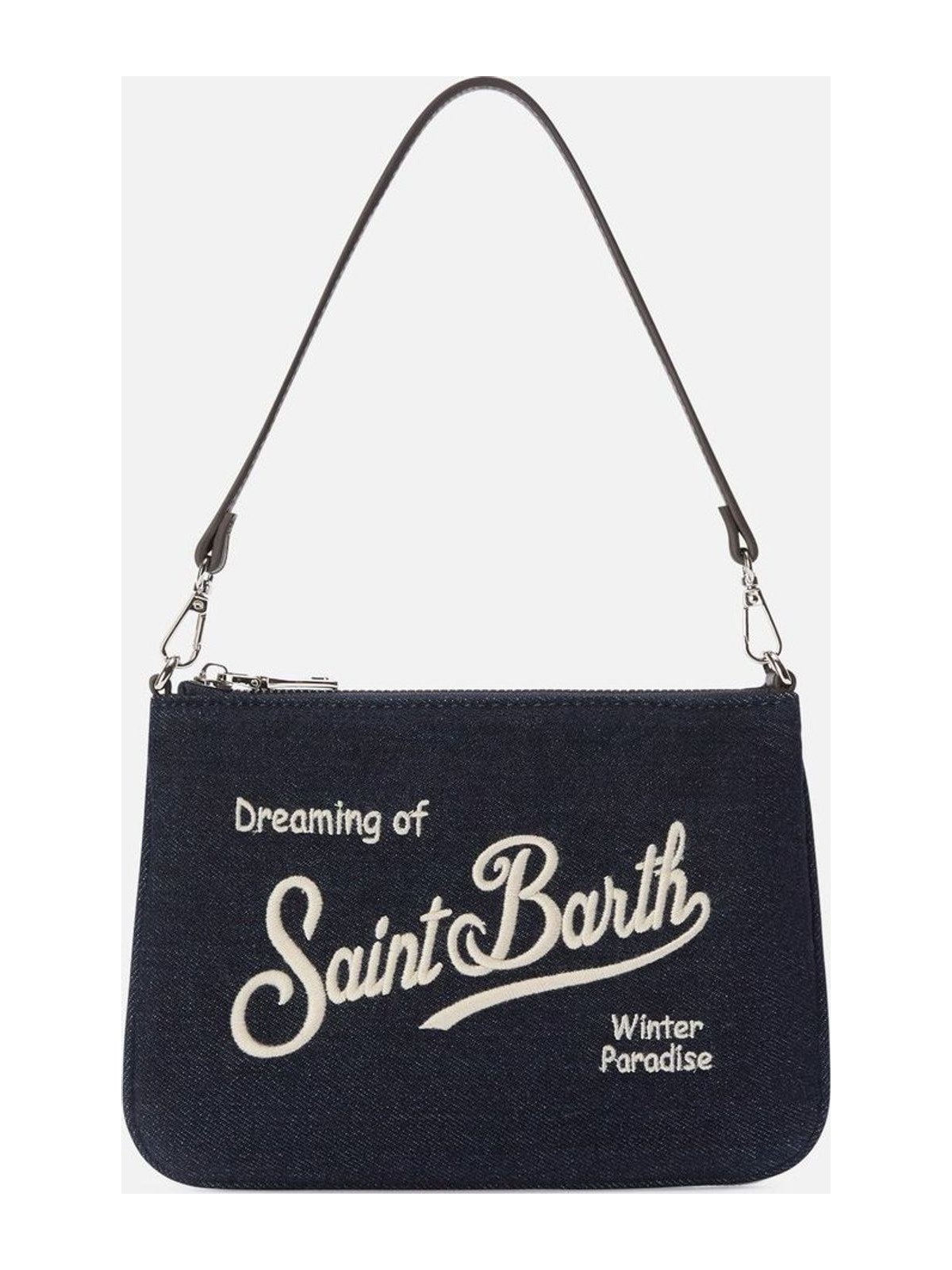 Parisienne Mini Denim Pochette