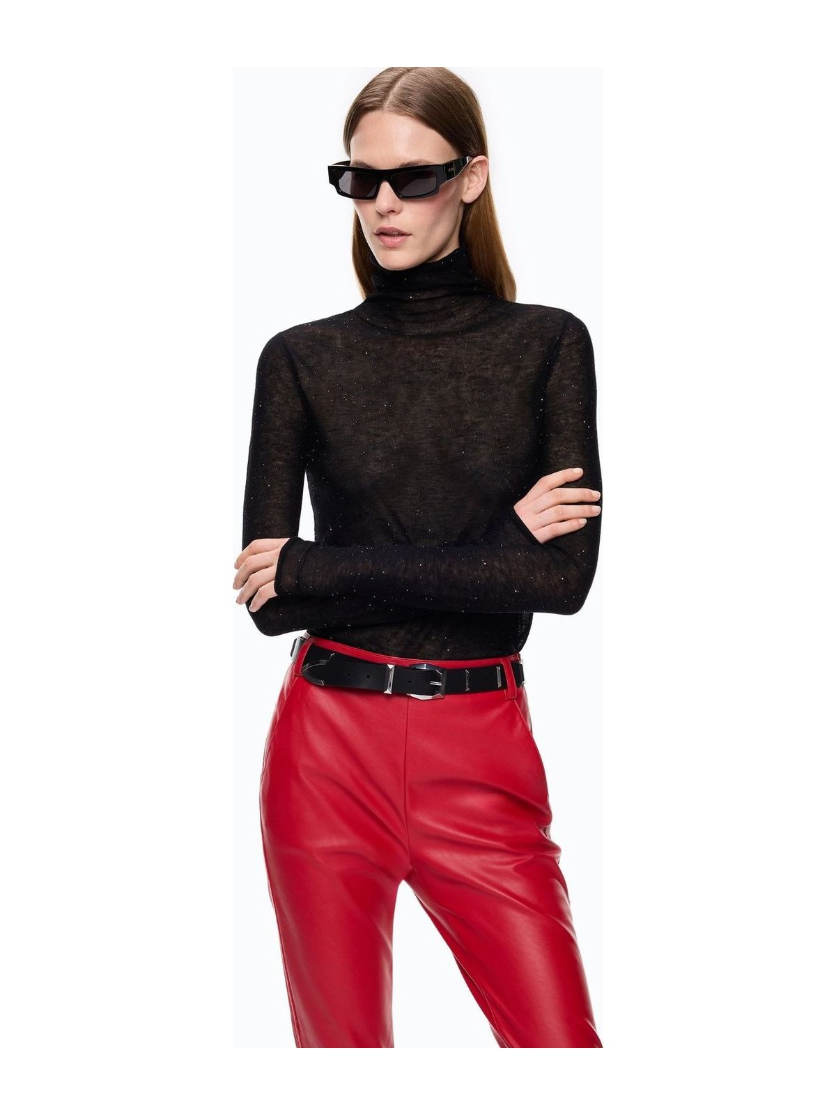 Moss Maglia Ultrafine WO Micropaillettes