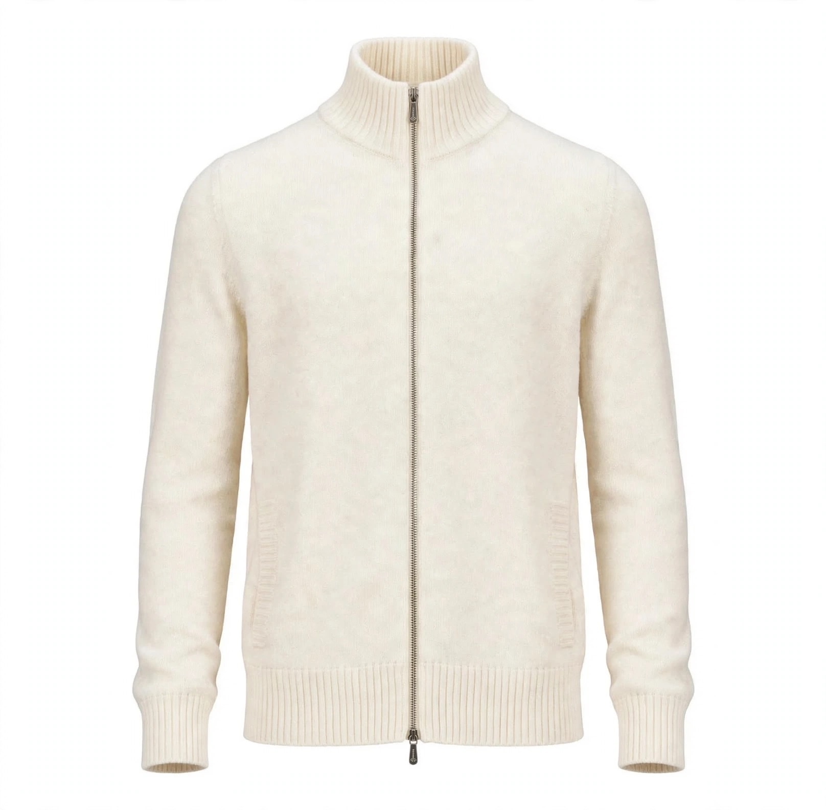 Full Zip ML con Tasche Rasato